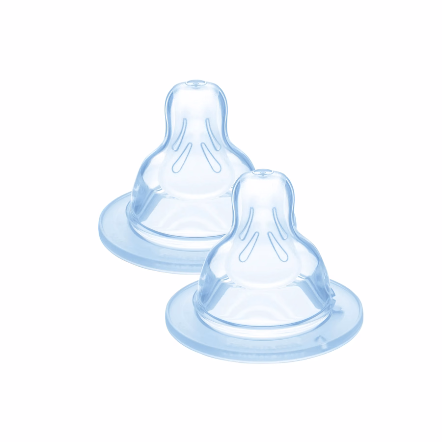 Teat 2 For Baby Bottles 2+ Months, Set Of 2
