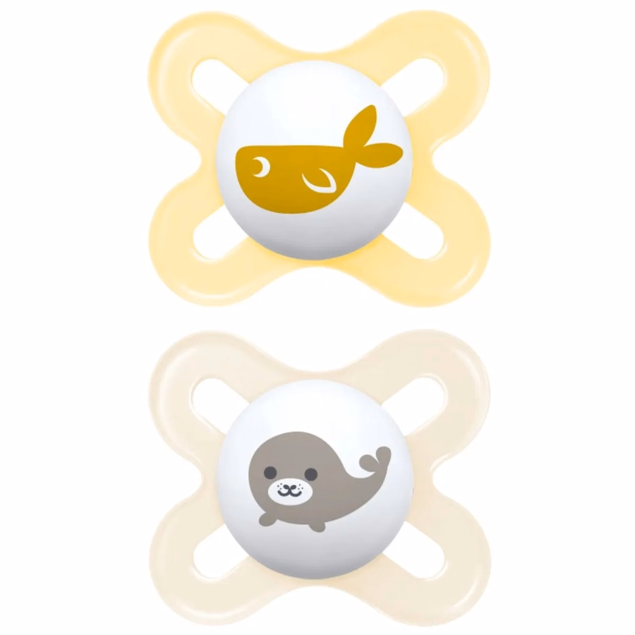 Mam Original Start Soother 0-2 Months, Set Of 2