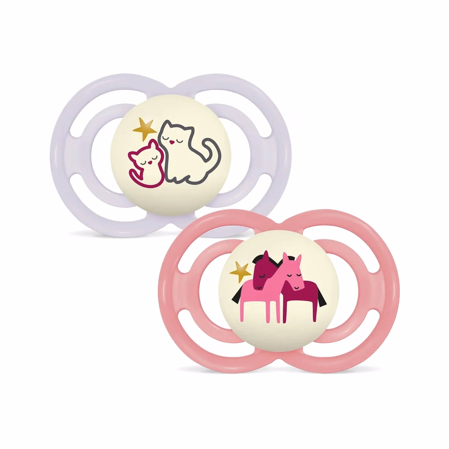 Mam Perfect Night Soother 6+ Months, Set Of 2